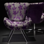 Poltrona Francesca em Inox ou Cromado