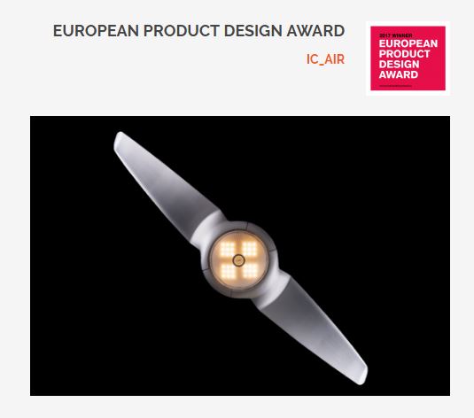 European product Design Award - 2017