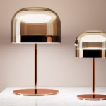 Abajur Equatore com cúpula de vidro, de Gabriele e Oscar Buratti para a FontanaArte Foto: Gabriele e Oscar Buratti